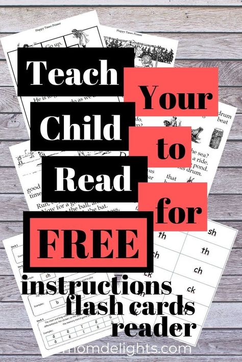 Teach Your Child to Read for FREE • Mom Delights Teach Child To Read, Make A Business Plan, Business Plan Proposal, Intro Paragraph, Child Discipline, Teaching Child To Read, Reading Printables, Bob Books, Catholic Homeschool