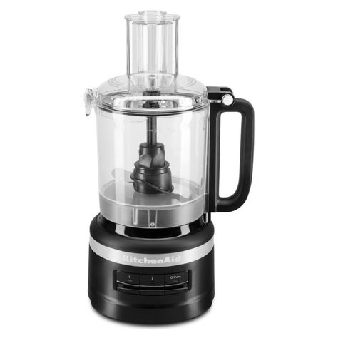 KitchenAid 5KFP0919BBM Food Processor 2.1 Litre – MATT BLACK Kitchenaid Food Processor, Bowl Storage, Salsa Fresca, Cup Food, Countertop Appliances, Meal Preparation, Storage Caddy, Black Food, Fresh Salsa