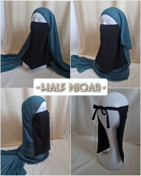 Half Niqab, Abaya Collection, Girls Hijab, Modern Hijab, Modern Hijab Fashion, Modest Fits, Girls Frock Design, Islamic Clothing, Frock Design