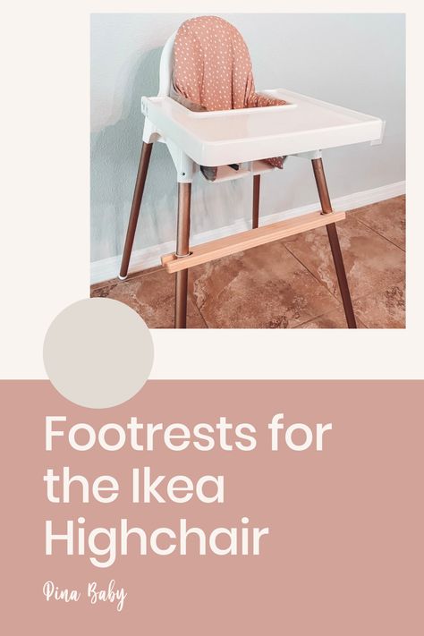 Diy Footrest, Ikea Baby, Antilop High Chair, Ikea High Chair, Ikea Antilop, Chair Makeover, Baby Tips, Ikea Hacks, Baby Hacks