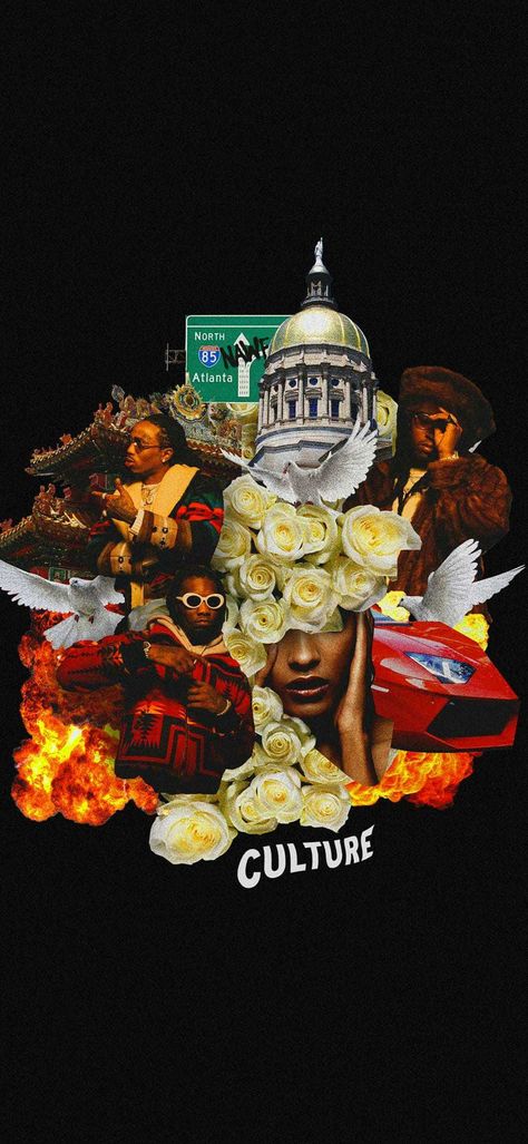 Migos Wallpaper Discover more Hip Hop, Migos, Offset, Quavo, Rap wallpaper. https://www.ixpap.com/migos-wallpaper-19/ Quavo Wallpapers, Quavo Aesthetic, Migos Album Cover, Offset Wallpaper, Migos Wallpaper, Migos Culture, Xperia Wallpaper, Off White Wallpapers, Money Wallpaper