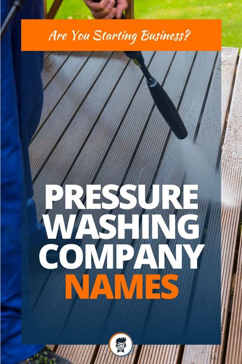 Everyone thinks a pressure washing business is super cheap and easy to start and be successful. You buy a pressure washer and next day business is booming, right? nope , This is not like that.#BusinessNames #SmallBusinessNames #CatchynamesIdeas #NamesIdeas #PressureWashingNames Starting A Pressure Washing Business, Pressure Washing Business Names, Creative Company Names, Pressure Washing Business, Seamless Gutters, Catchy Names, Clean Sweep, Creative Names, Creative Company