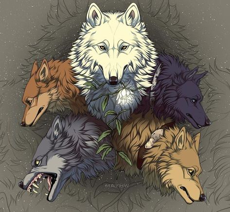 Wolf's Rain Tattoo, Twitter Fanart, Rain Tattoo, Wolf's Rain, Wolf’s Rain, Anime Wolves, Whimsical Art Journal, Wolf Artwork, Exo Art