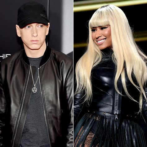 Eminem and Nicki Minaj Eminem Girlfriend, Governors Ball, Gov Ball, Tech Lifestyle, Boiler Suit, Celebrity Entertainment, Nicki Minaj, Bike Shorts, Eminem