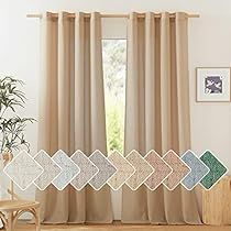 Light Filtering Window Treatments, Curtains Material, Sheer Texture, Sheer Linen Curtains, Decorative Curtain Rods, Window Treatments Bedroom, Burlap Curtains, Drape Panel, Natural Linen Fabric