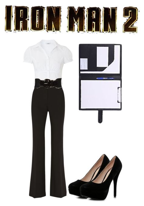 "Natalie Rushman [Iron Man 2]" by musiclover55 ❤ liked on Polyvore featuring TIBI, Style & Co., Marvel, Folio and Boohoo Natasha Romanoff Iron Man 2 Outfit, Iron Man Inspired Outfits, Natasha Romanoff Inspired Outfits, Ned Hafner, Tibi Style, Natalie Rushman, Marvel Inspired Outfits, Job Outfits, Black Evening Shoes