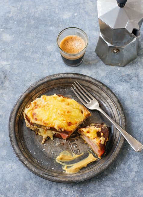 Croque Monsieur | dish » Dish Magazine New Zealand Food, Gourmet Sandwiches, Sandwich Ideas, Mince Recipes, Light Meals, Artisan Food, Sandwiches And Wraps, Healthy Breakfast Ideas, Quick Desserts