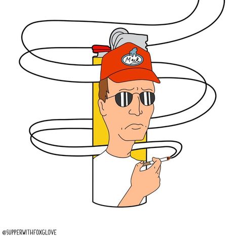 Dale Gribble, King of the Hill Dale Gribble Tattoo, King Of The Hill Drawing, King Of The Hill Tattoo, King Of The Hill Fan Art, King Of The Hill Dale, Dale Gribble, Hill Tattoo, Cotton Hill King Of The Hill, Bobby Hill