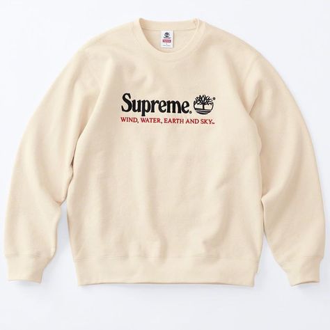 Supreme Sweatshirt, Supreme Clothes, Blue Embroidery, Hip Hop Culture, The Supreme, Swag Outfits, Web Store, Men's Clothing, Red And Blue