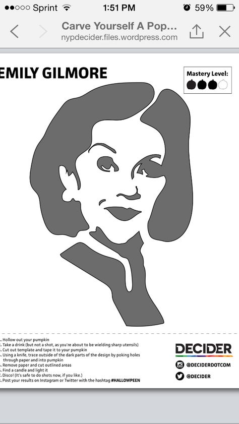 Emily Gilmore pumpkin carving Gilmore Girls Pumpkin Carving Ideas, Gilmore Girls Pumpkin Carving, Crave Pumpkins Ideas, Gilmore Girls Pumpkin, Emily Gilmore, Lorelei Gilmore, Carving Pumpkins, Pumpkin Carving Ideas, Pumpkin Stencil