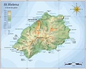 World Map Europe, Saint Helena Island, Topography Map, Santa Helena, British Overseas Territories, Saint Helena, Geography Map, Cap Vert, Life Map