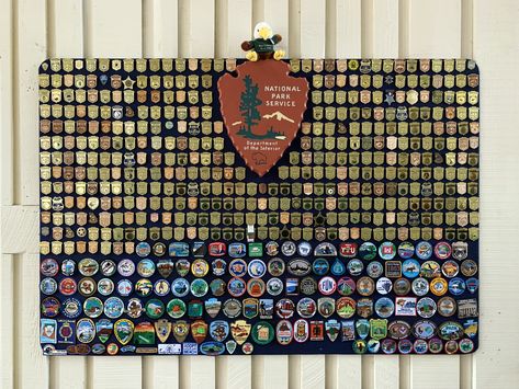 Junior Ranger Badge, Junior Ranger, Badge Display, Patch Collection, Collection Display, National Parks Usa, National Park Service, The Visitors, Historical Sites