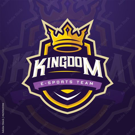 Kingdom Esports Logo for Gaming Tournament and Esports Team Stock Vector | Adobe Stock Esports Logo Gaming, Gaming Tournament, Logo For Gaming, Kgf Photos Hd, Logo Gaming, Jewelry Logo Design, Cup Logo, Esports Logo, Gaming Logo