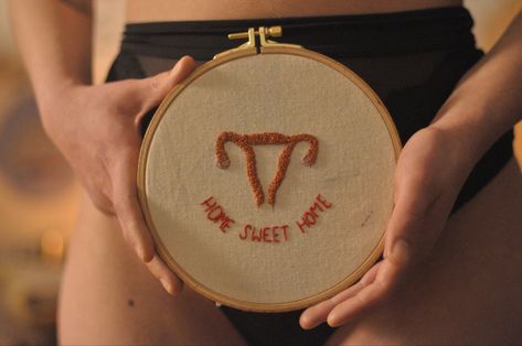 #feminism #feministart #feministembroidery #embroidery #embroideryart #embroideryhoop #hoopart #handembroidery Embroidery Feminist Art, Uterus Art, Feminist Embroidery, Bag Embroidery, Sai Baba Photos, Feminist Art, Diy Embroidery, Hoop Art, Embroidery Hoop