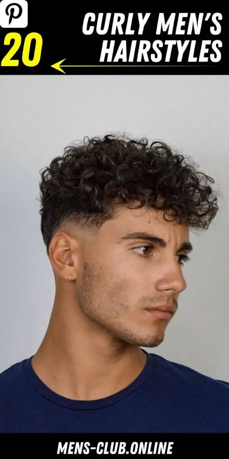 Curly hair summer styles men 2023: Explore trendy and cool hairstyles for men with curly hair this summer Mens Curly Hairstyles Short, Curly Hair Summer Styles, Curly Hair Styles For Men, Curly Haircuts For Men, Style Ideas For Men, Curly Hair Taper, Hair Types Men, Hair Styles For Men, Best Curly Hairstyles