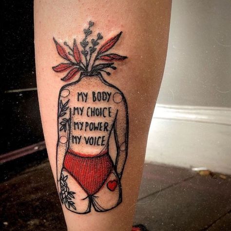 Feminist Tattoo, Tattoo Uk, Mom Tattoo Designs, Health Tattoo, 1 Tattoo, Badass Tattoos, Thanks For Coming, Dope Tattoos, Simplistic Tattoos