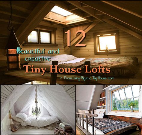 Tiny Houses are unique in that nearly all have loft spaces, and it is an important and integral part of designing your tiny house. Description from livingbiginatinyhouse.com. I searched for this on bing.com/images Tiny House 2 Bedroom, Shed Roof Cabin, Sectional Bed, House Description, Tiny Loft, Camper Diy, Cabin Loft, Dusty Attic, Cabin Inspiration