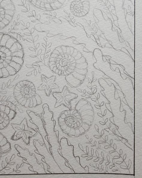 Sketching completed on Shells Stars Seaweed. I'll start on inking tomorrow. Book: @holbeinartistmaterials Multi-Drawing Book @tombowusa mechanical pencil ForCOLOR Plastic eraser Found at @blickartmaterials @artsnacks ... www.gemmageluzdesigns.com www.gemmageluz.etsy.com Patreon.com/GemmaGeluzDesigns ... #GemmaGeluzDesigns #latenight #drawing #coloringbook #page #handdrawn #shells #stars #seaweed #holbein #tombow #blickartmaterials #imadethis Seaweed Sketch, Seaweed Drawing, Drawing Book, Mechanical Pencil, Mechanical Pencils, Art Inspo, Coloring Books, Shells, How To Draw Hands