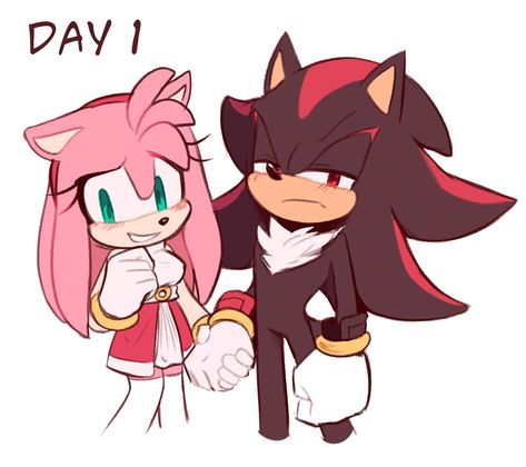 Amy Rose Hedgehog, Shadamy Comics, Blaze The Cat, Sonamy Comic, Naruto Y Hinata, Maria Rose, Shadow And Amy, Sonic Heroes, Sonic And Amy