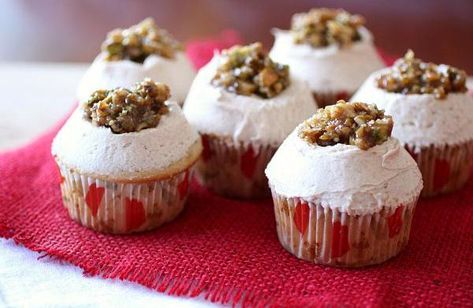 Greek baklava cupcakes – SheKnows Greek Baklava, Best Cupcake, Fun Cupcake Recipes, Greek Desserts, Little Cakes, Baking Cupcakes, Yummy Cupcakes, Dessert Cupcakes, Baklava