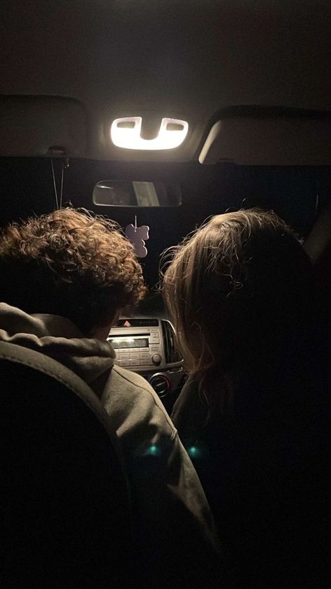 Couple Outside Night Aesthetic, Couple Late Night Aesthetic, Bf And Gf In Car, Guy Driving Car Aesthetic Night, Car Romance Aesthetic, Couple Car Aesthetic Night, Aesthetic Car Couple, Car Guy Couple Pictures, Couples In The Car At Night Aesthetic