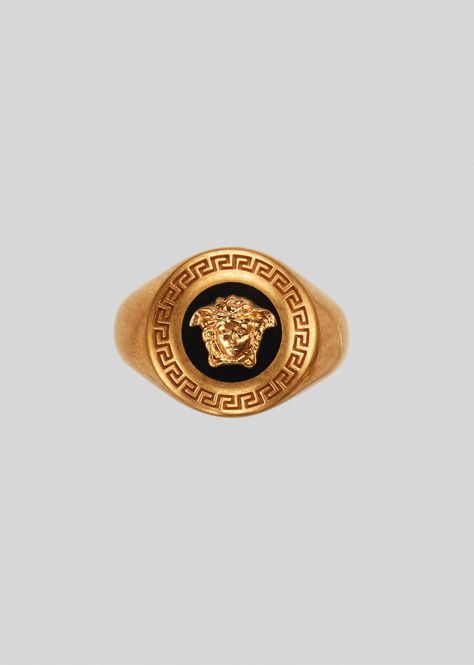 Medusa Medallion, Gold Coin Jewelry, Versace Ring, Rings Women, Versace Jewelry, Photo Editing Services, Luxury Rings, Neck Chain, Coin Jewelry