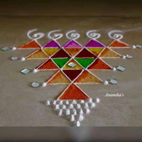 Dashera Special Rangolis #Dashera #Dasherarangoli Lighting Drawing, Rangoli Images, Indian Rangoli Designs, Easy Rangoli Designs Videos, Very Easy Rangoli Designs, Rangoli Designs Photos, Rangoli Designs Simple Diwali, Easy Rangoli Designs Diwali, Easy Designs