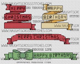 Cross Stitch Map, Patriotic Cross Stitch Patterns, Snitches Get Stitches, Happy Halloween Banner, Cross Stitch Alphabet Patterns, Holiday Words, Wedding Cross Stitch, Holiday Banner, Ribbon Banner