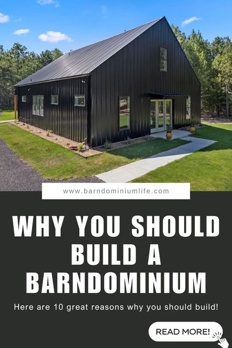 Why build a barndominium? From cost savings to design flexibility, explore the top advantages of barndominium living. Click to read why it could be your dream home! Barndominium Cost To Build 2024, Build A Barndominium, Building A Barndominium, Barndominium Kits, Large Floor Plans, Agricultural Buildings, Barndominium Floor Plans, Cost To Build, Best Insulation