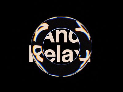 And Relax. Sound Logo, Relaxing Rain Sounds, Animation Classes, 3d Cinema, Rain Sounds For Sleeping, Sound Of Rain, Natural Sleep, Design Gallery, Typography Poster