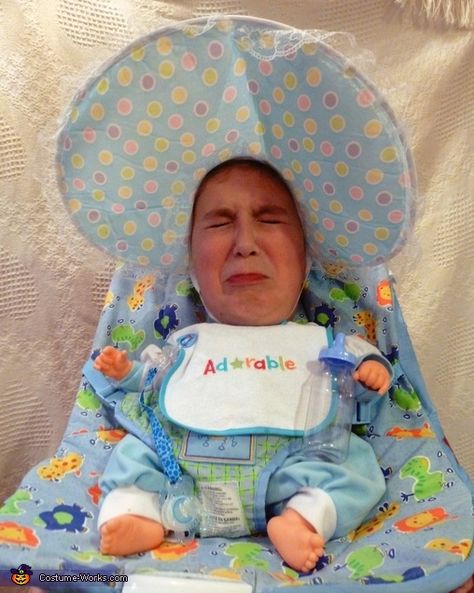 Baby Costumes For Adults, Funny Group Halloween Costumes, Easy Couple Halloween Costumes, Best Group Halloween Costumes, Couples Costumes Creative, Funny Couple Halloween Costumes, Couples Halloween, Halloween Costumes For 3, Scary Halloween Costume