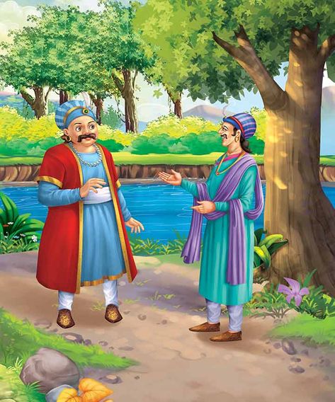 The crows of the kingdom Akbar Birbal, Picture Story For Kids, Birbal Stories, Small Stories For Kids, Moral Stories In Hindi, The Crows, Happy Navratri Images, English Story, Art And Craft Videos