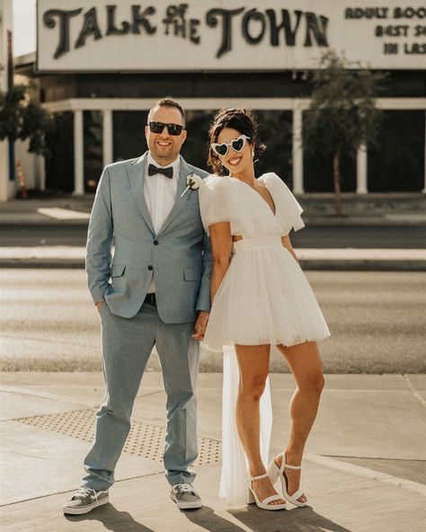 Get Married in Vegas & come back for your vow renewal! These two celebrated their vow renewal at Little White Chapel followed by photos on Fremont with an awesome ending at the Las Vegas Sign! Las Vegas Photographer: @treeoflifelasvegas Hair/makeup: @beautybyblanca @headswillrollsalon Wedding Chapel: @littlewhiteweddingchapel . . . . . #vegaselopementphotographer #vegaselopement #lasvegaselopement #lasvegaselopementphotographer #lasvegaswedding #vegasweddingphotographer #lookslikefilmwed... Married In Vegas, Little White Chapel, Las Vegas Sign, White Chapel, Vegas Sign, Vegas Elopement, Las Vegas Elopement, Wedding Chapel, Vegas Baby