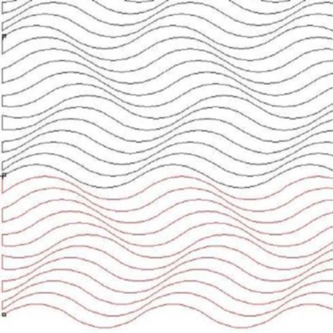 Troubled Seas E2E-L02323* Quilts Designs, Ruler Quilting, Hand Quilting Designs, Quilting Stitch Patterns, Judy Niemeyer Quilts, Modern School, Walking Foot Quilting, Winter Designs, Free Motion Quilting Patterns