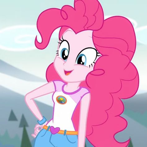 #mlp #mylittlepony #mylittleponyfriendshipismagic #equestriagirls #cartoon #pfp #icon #pinkie #pinkiepie Pinkie Pie Equestria Girl, Equestria Girls Pinkie Pie, Pinkie Pie Icon, Pink Pie, Fluffy Puff, Cartoon Pfp, Human Icon, My Little Pony Equestria, Equestria Girl