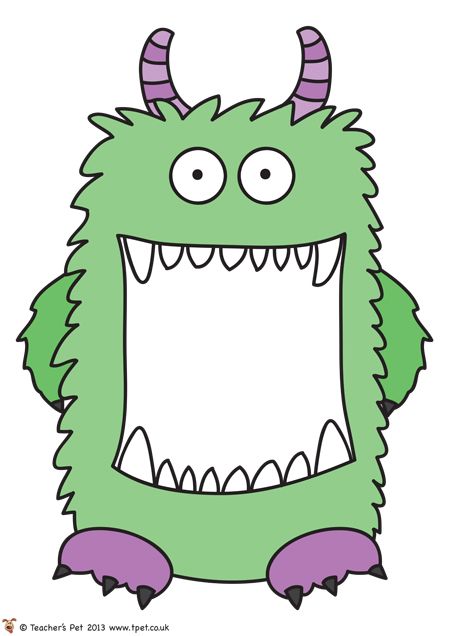 Monster Template Free Printable, Letter Monster, Shape Monster, Monster Printable, Monster Theme Classroom, Monster Classroom, Worry Monster, Bag Hooks, Class Dojo