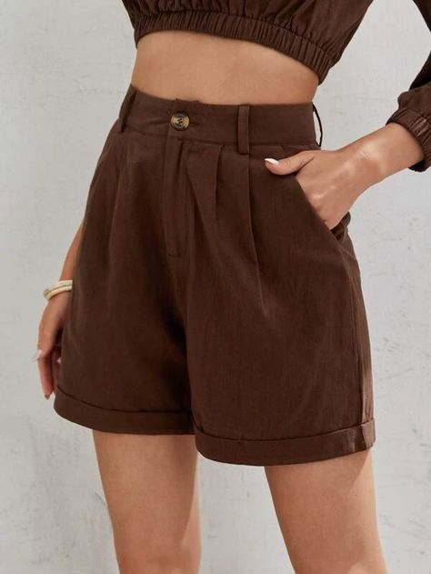 Brown Shorts Outfit, Academia Summer Outfit, Outfits Men Summer, Outfits Aesthetic Summer, Vintage Summer Outfits, Best Shorts, Aesthetic Summer Outfits, Summer Outfits Black Woman, Summer Outfits Y2k