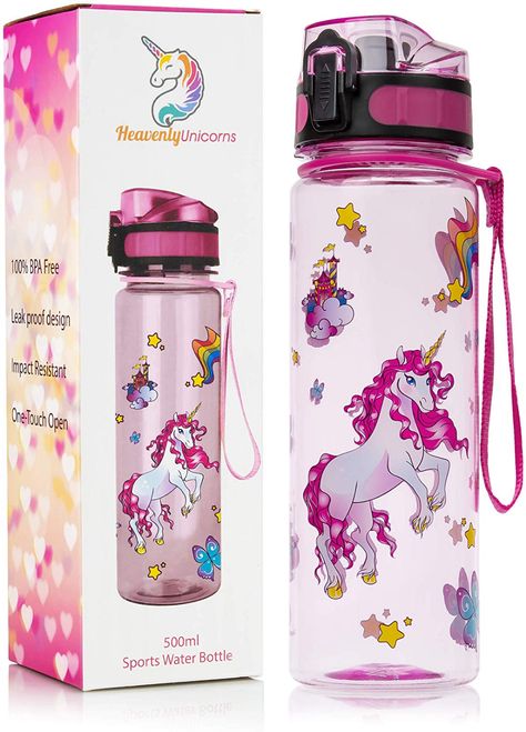 Bottle Work, Dinosaur Water Bottle, Unicorn Water, Camping Drinks, Unicorn Water Bottle, Unicorn Bottle, Girls Water Bottles, School Water Bottles, Tritan Water Bottle