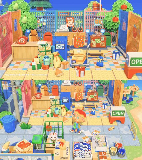 Pastel Kidcore, Animal Crossing 3ds, City Kid, Animal Crossing Pocket Camp, Island Decor, New Animal Crossing, Animal Games, Kid Core, Toy Boxes