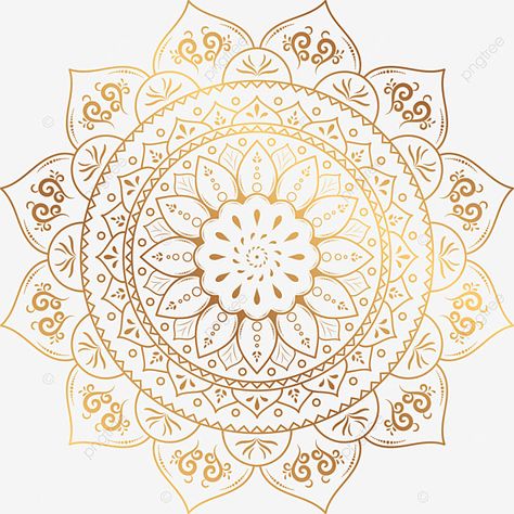 Golden Design Background, Mandala Golden Design, Mandela Patterns Templates, Islamic Mandala Art, Gold Mandala Wallpaper, Golden Mandala Art, Circle Design Pattern, Mandala Vector Design, Circle Decorations