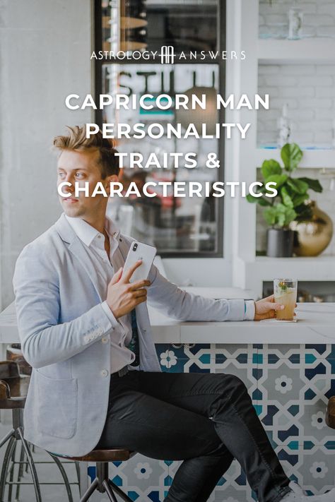 Intimidating Personality, Capricorn Moon Man, January Capricorn Man, Capricorn Man Facts, Capricorn Male, Capricorn Sextrology Men, Capricorn Men, Capricorn With Other Signs, Zodiac Characteristics