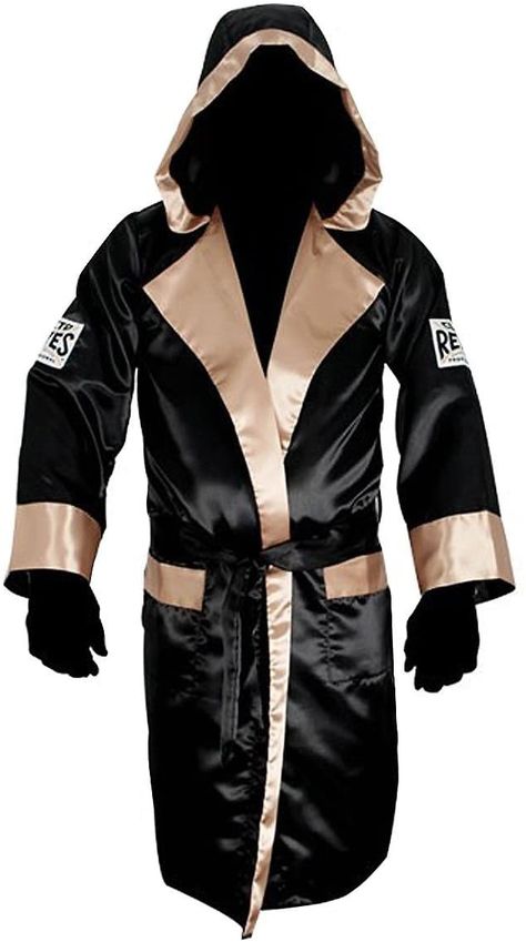 Amazon.com : Cleto Reyes Satin Boxing Robe with Hood : Clothing, Shoes & Jewelry Boxing Robe, Boxing Gloves Art, Robe With Hood, Boxing Clothes, Tactical Pants, Mens Leather Boots, Air Circulation, Mens Leather, Tactical Gear