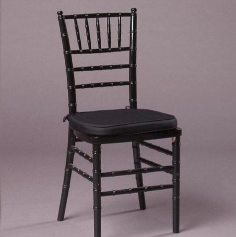 Black Chiavari Chair with black or white cushion Middle Tennessee, Chiavari Chairs, Finding Dory, White Cushions, Rental Company, Party Rentals, Nashville, The Middle, Tennessee