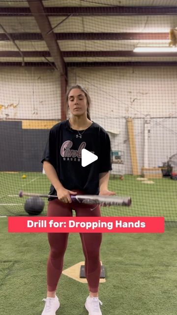 Reagan Glanz on Instagram: "High tee drill for dropping hands🥎🔑 #softball #baseball #softballtiktoks #softballgirl #training #softballlife #preseason #hitting #collegesoftball #swing #swinging #hittingdrills #hightee" Hitting Drills Softball, Softball Hitting Drills, Softball Hitting, Softball Life, Girls Softball, Drills, Softball, Train, Baseball