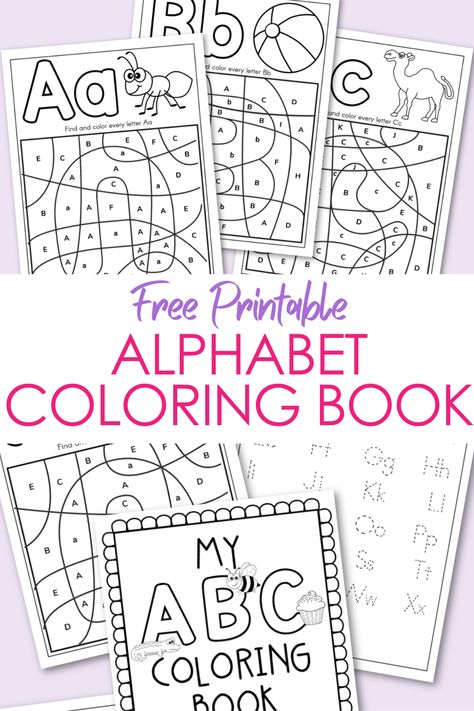 Color By Alphabet Free Printable, Letter A Pre K Activities, Color By Alphabet Letter Worksheets, Alphabet Arch Activities, Letter Puzzles Free Printable, Alphabet Coloring Page, Color Letters Alphabet Free Printable, Color By Letter Preschool, Letter Coloring Pages Preschool