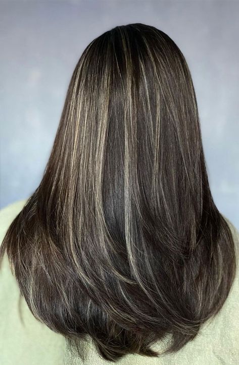 Rich Brunette Balayage, Hair Colour Ideas, Balayage Technique, Rich Brunette, Brunette Balayage, Colour Ideas, Balayage Brunette, Hair Inspiration Color, Hair Colour