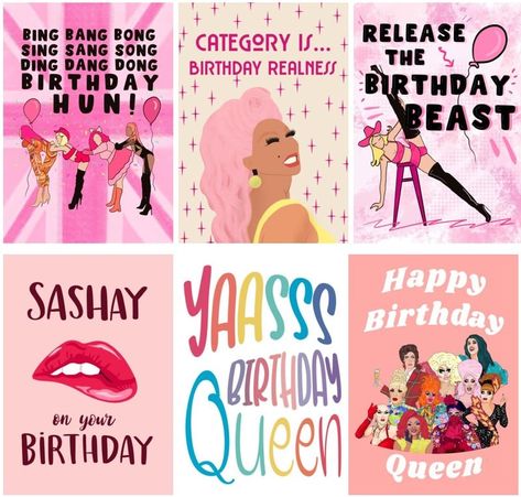 Bing bang bong… it’s ya birthday! We've picked some truly sickening Drag Race themed gifts, cards and party ideas for the Drag Race lover in your life. Race Theme Party, Race Theme, Christmas Alone, Chappel Roan, Sewing Challenge, Adore Delano, Race Party, Gift Post, Disco Dance