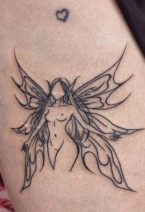 Blitz Tattoo, Gotik Tattoo, Tattoo Board, Sharpie Tattoos, Cute Little Tattoos, Dope Tattoos For Women, Fairy Tattoo, Discreet Tattoos, Dark Tattoo