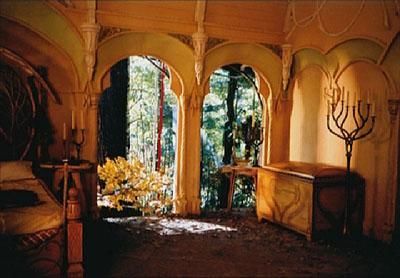 furniture | Middle Earth Decor Rivendell Interior, Rivendell Aesthetic, Elven Bedroom, Lotr Elf, Boring House, Earth Decor, Lotr Aesthetic, Elf Aesthetic, Types Of Themes