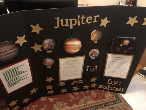 Jupiter Project For School, Jupiter Poster, Solar System Projects For Kids, Jupiter Planet, Solar System Projects, Science Projects For Kids, Science Projects, Solar System, School Projects